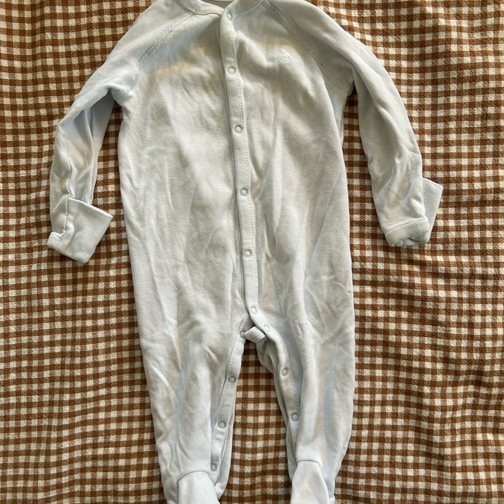 Light blue Ralph Lauren PJs